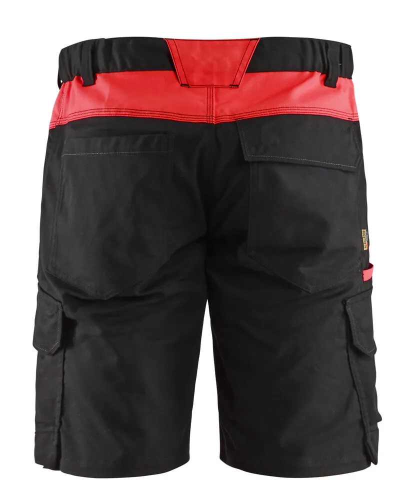 Blakläder Industrie Shorts 14461832 Schwarz/Rot verschiedene Größen