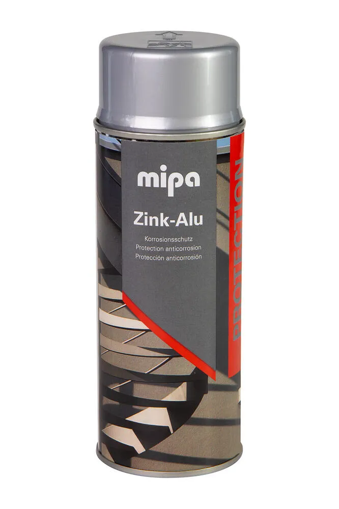 Mipa Zink-Alu-Spray 400ml Zinkstaubbeschichtung Korrosionsschutz Autolack Mipa Zink-Alu-Spray 400ml Zinkstaubbeschichtung Korrosionsschutz Autolack