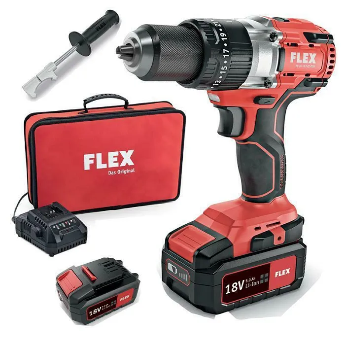 Flex 2-Gang Brushless 18 V Akku-Schlagbohrschrauber Flex 2-Gang Brushless 18 V Akku-Schlagbohrschrauber