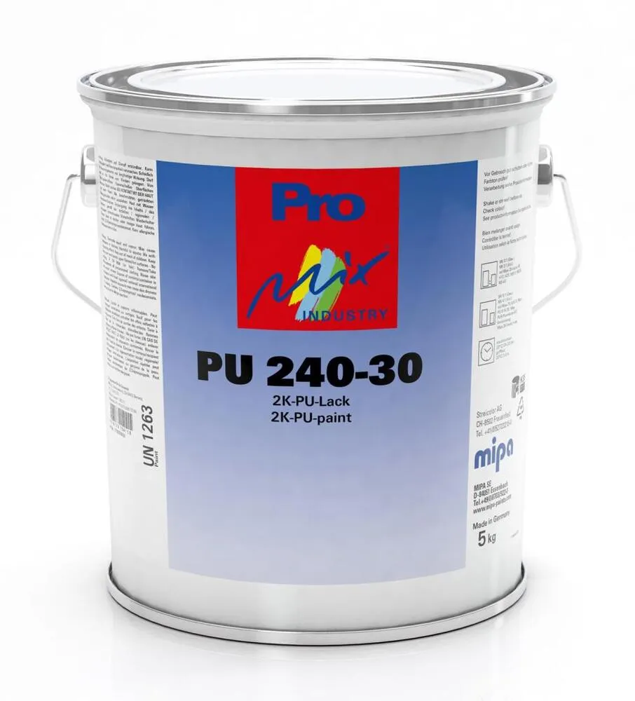 Mipa 2K-PU-Decklack 240- /-05/-10/-30/-50/-90/, div. Glanzgrade Mipa 2K-PU-Decklack 240- /-05/-10/-30/-50/-90/, div. Glanzgrade