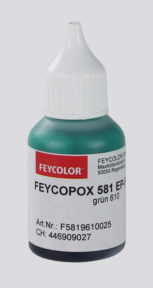 FEYCOPOX Tönpaste für Rosner Gießharz Grün 25 ml