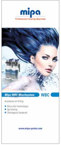 Mipa L-Banner Komplettsystem 80 x 200 cm - WBC Mischsystem