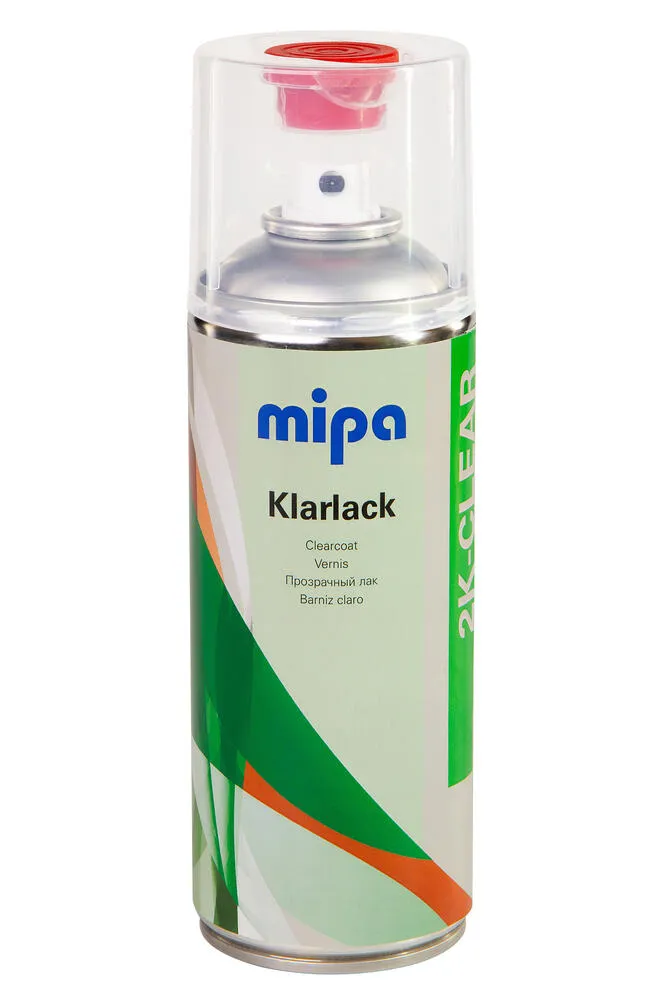 Mipa 2K-Klarlack Spray inkl. Härter, hochglänzend, 400 ml Mipa 2K-Klarlack Spray inkl. Härter, hochglänzend, 400 ml