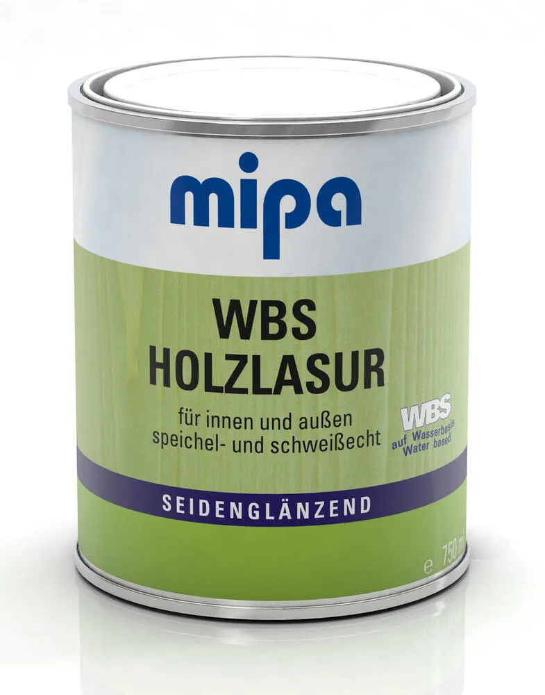 Mipa WBS Holzlasur Seidenglänzend Mipa WBS Holzlasur Seidenglänzend