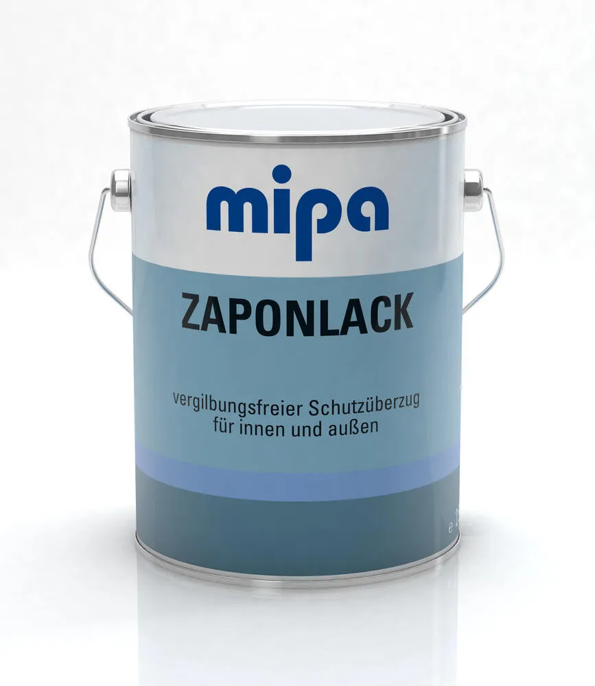 Mipa Zapon Lack Vergilbungsfreier High-Solid Acryl Klarlack Mipa Zapon Lack Vergilbungsfreier High-Solid Acryl Klarlack