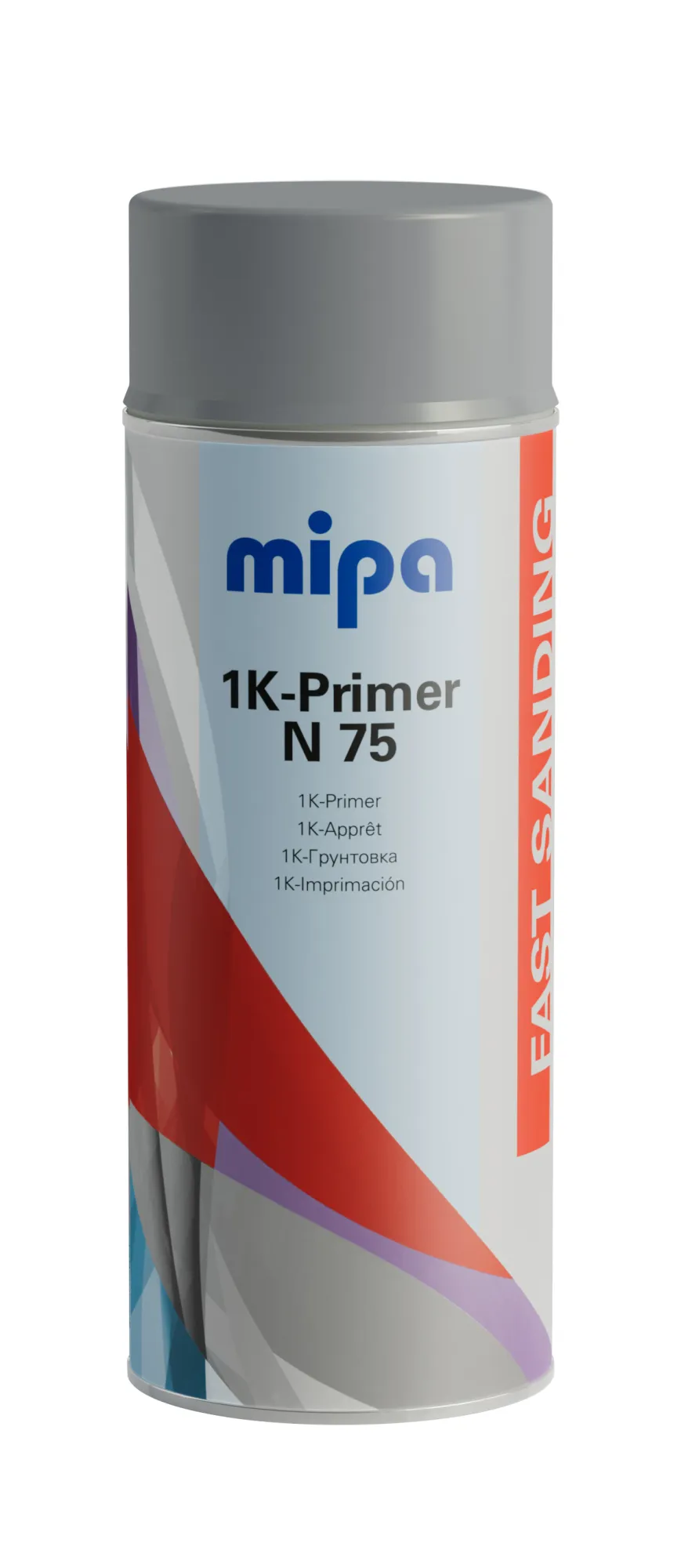 Mipa 1K-Primer N 75, Grundierung Spray, grau, 400 ml