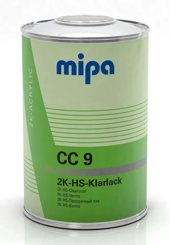 Mipa 2K-HS-Klarlack CC 9 schnelltrocknend hochglanz Mipa 2K-HS-Klarlack CC 9 schnelltrocknend hochglanz