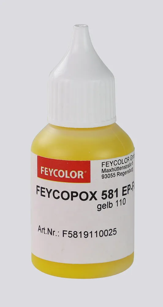 FEYCOPOX Tönpaste für Rosner Gießharz Gelb 25 ml FEYCOPOX Tönpaste für Rosner Gießharz Gelb 25 ml