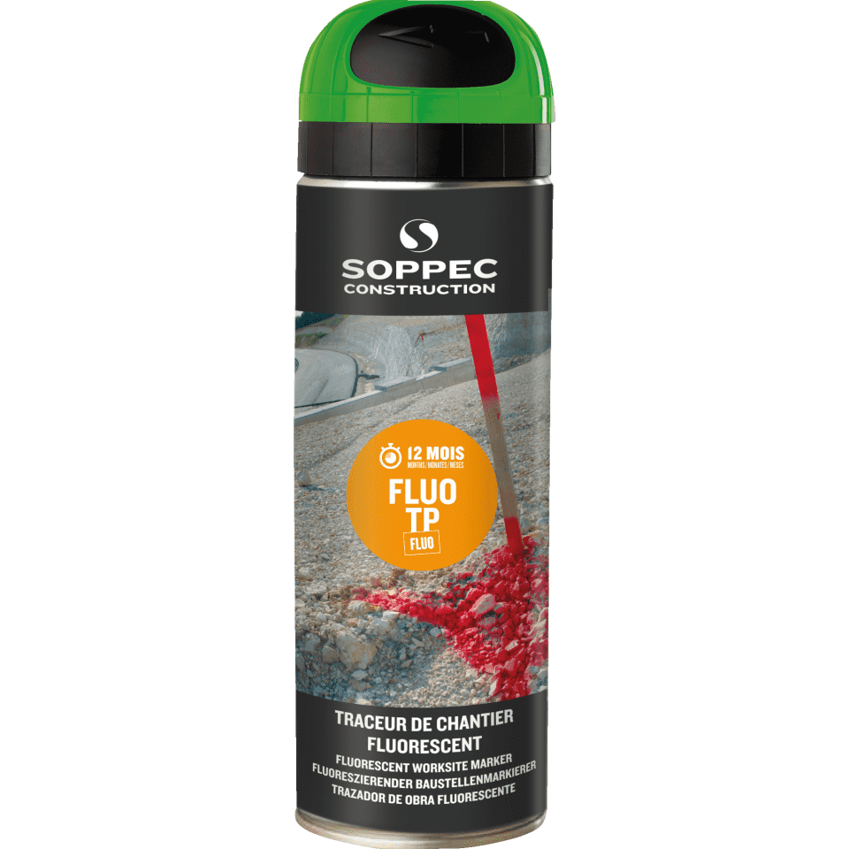 Soppec FLUO TP Baustellen-Markierspray GRÜN Neonlack141518