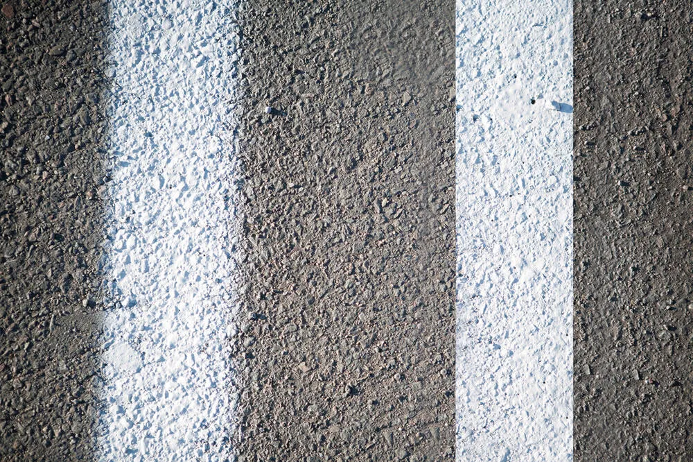 Schnittkanten Profilschienen, 7,5 cm Linienbreite