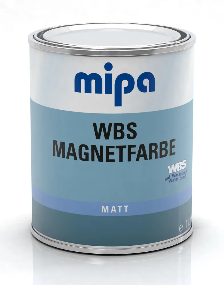 Mipa WBS Magnetfarbe 1 Liter matt magnethaftend Tafel Wand Mipa WBS Magnetfarbe 1 Liter matt magnethaftend Tafel Wand