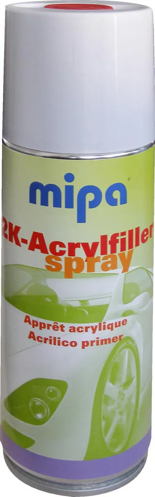 Mipa 2K-Acrylfiller Spray inkl Härter grau Grundierung Rostschutz Autolack Mipa 2K-Acrylfiller Spray inkl Härter grau Grundierung Rostschutz Autolack