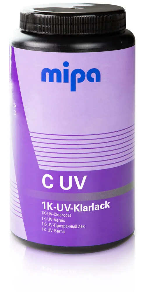 Mipa 1K-UV-Klarlack Express Klarlack Spot Repair hochwertig schnell (Nur für Gewerbetreibende) Mipa 1K-UV-Klarlack Express Klarlack Spot Repair hochwertig schnell (Nur für Gewerbetreibende)