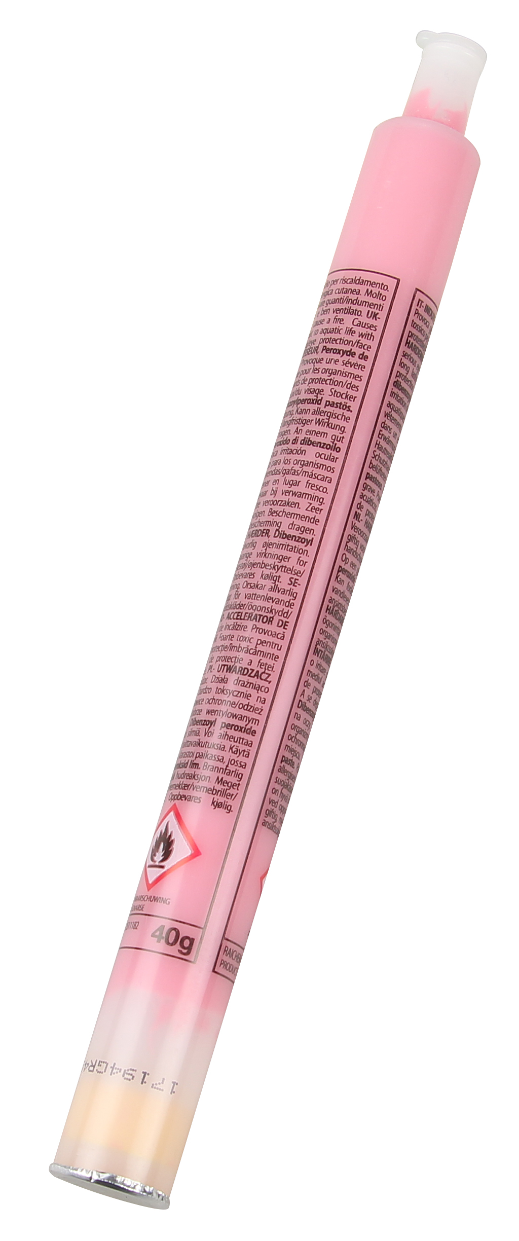Mipa Härter PK, Kartusche 60 g, rot