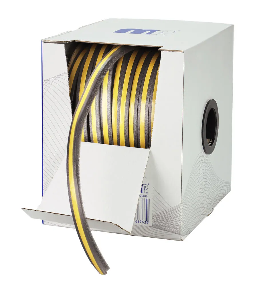 MP Tape T-Star Schaumstoffdichtband in T-Form, 25m Rolle