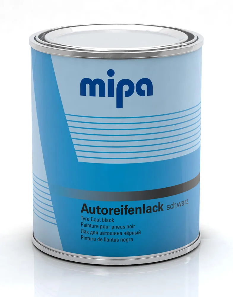 Mipa Autoreifenlack schwarz 1 Liter 246410001 Autoreifen Auffrischung Mipa Autoreifenlack schwarz 1 Liter 246410001 Autoreifen Auffrischung