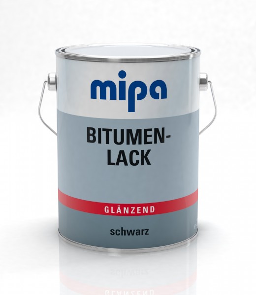 Mipa Bitumenlack glänzend schwarz 2,5 L