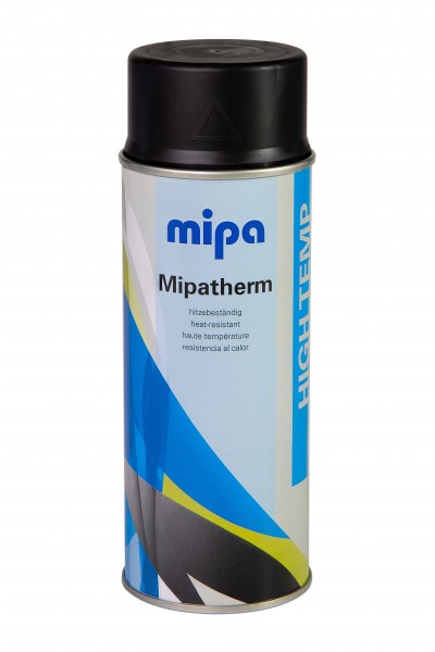 Mipatherm Speziallack für Auspuffanlagen Hitzebeständig 750 ml Farbton schwarz