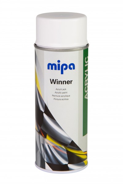 Mipa Winner Acryl-Lack Spraydose weiss matt Autolack