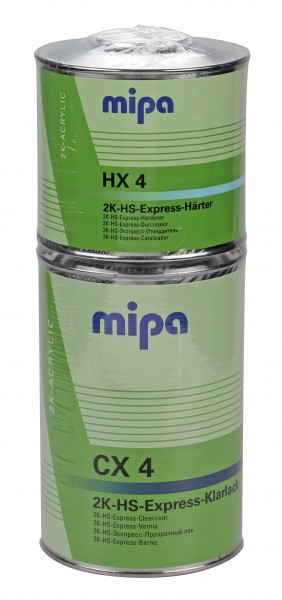 Mipa 2K-HS-Express-Klarlack CX4 1,5 Ltr. Set inkl. Härter HX4