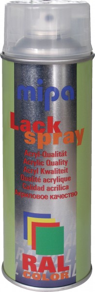 Mipa Lack Spray RAL 6031 Bronzegrün (Nato-Oliv) stumpfmatt 400 ml Lackversand