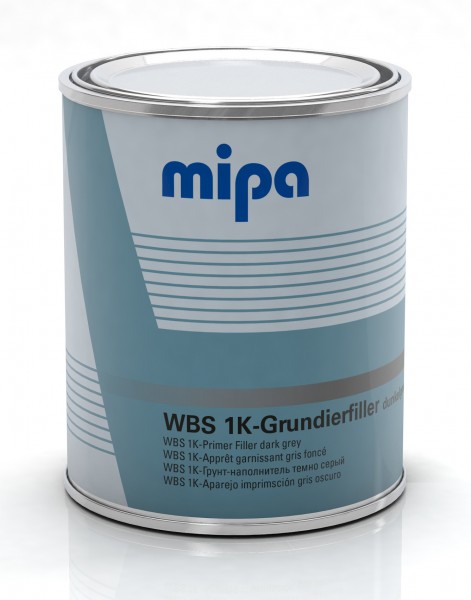 Mipa WBS 1K Grundierfiller dunkelgrau RAL 7011