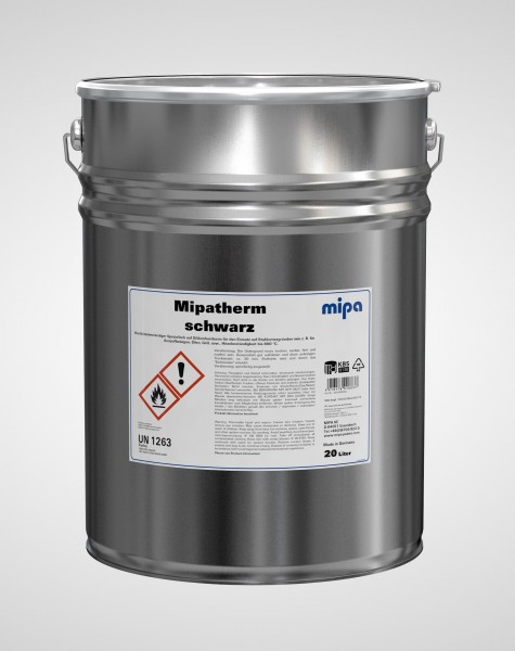 Mipa Mipatherm schwarz - 20 Liter