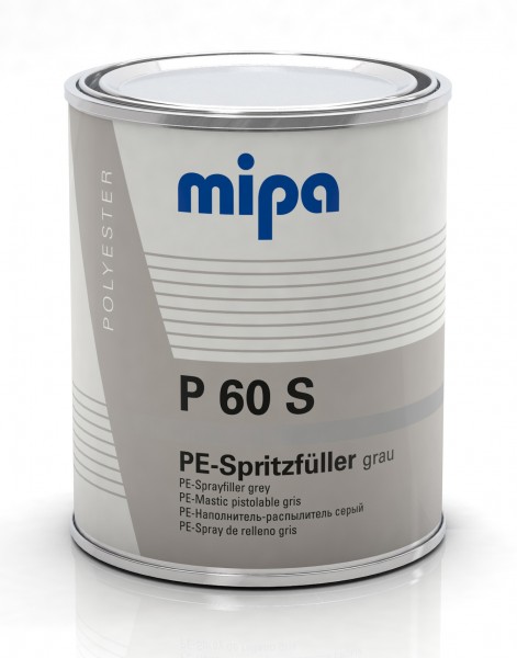 Mipa P 60 S Spritzspachtel 1 Kg inkl.Härter (Gewerbetreibende)