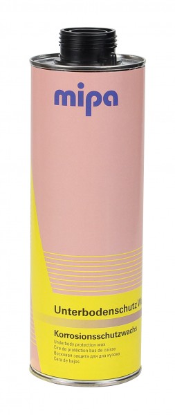 Mipa Unterbodenschutz Wax 1 Liter Spritzware Farben schwarz / braun-transparent