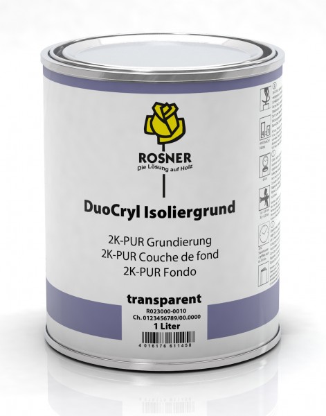 Rosner DuoCryl Isoliergrund transparent