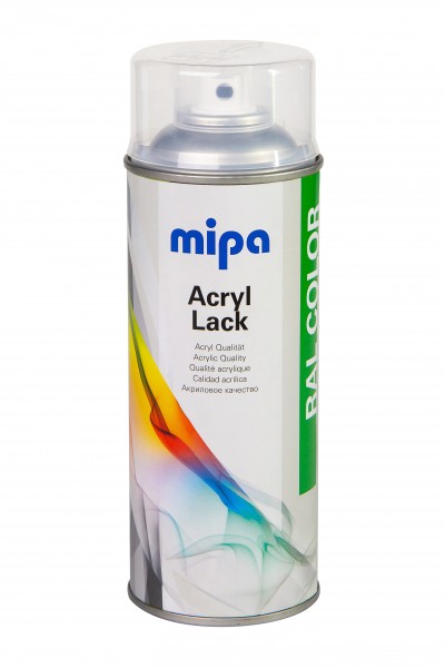 Mipa Lack Spray RAL 9018 Papyrusweiß - 1K-Acryl, 400 ml