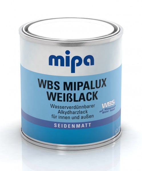 Mipa WBS Mipalux Weißlack seidenmatt
