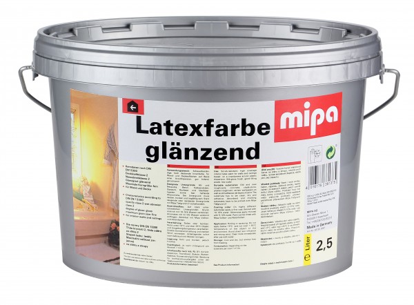 Mipa Latexfarbe glänzend - 2,5 Liter